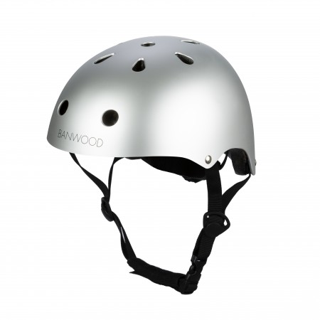 Classic Helmet Banwood - Matte Chrome