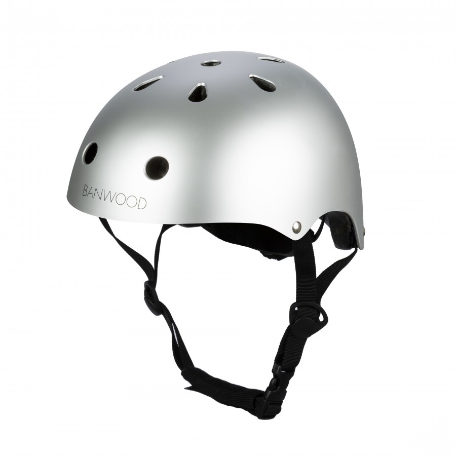 chrome bike helmet