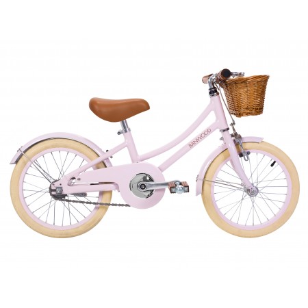 Bicicleta con pedales vintage Banwood - Rosa