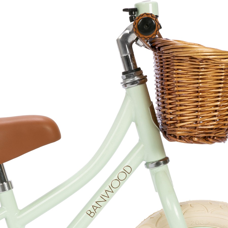 Bicicleta sin pedales Vintage Menta