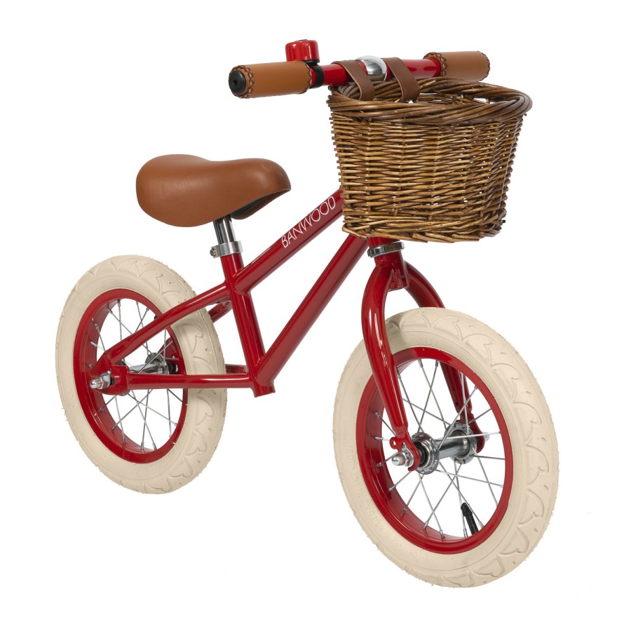 bicicleta roja para niños 