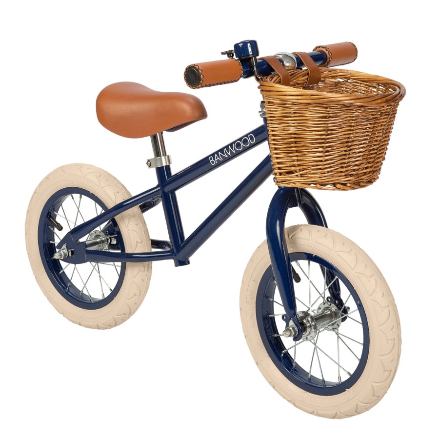Kids Push Bike, Blue Balance Bike, Vintage Bicycles