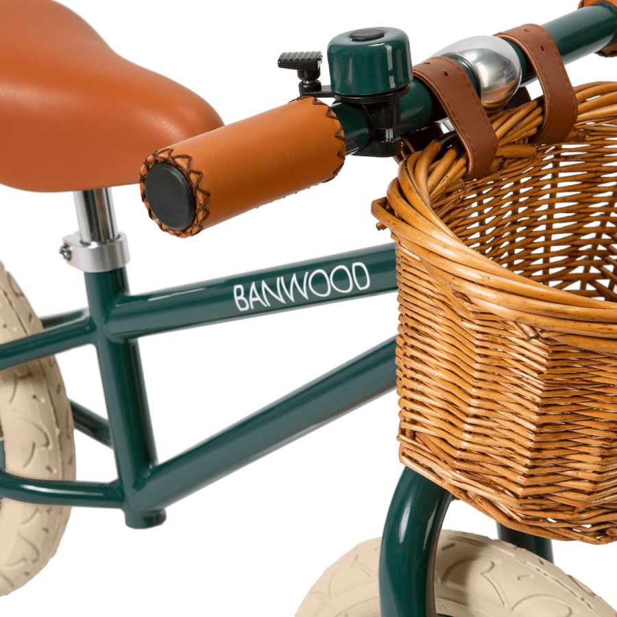  Green Balance Bike, Retro Kids Bike