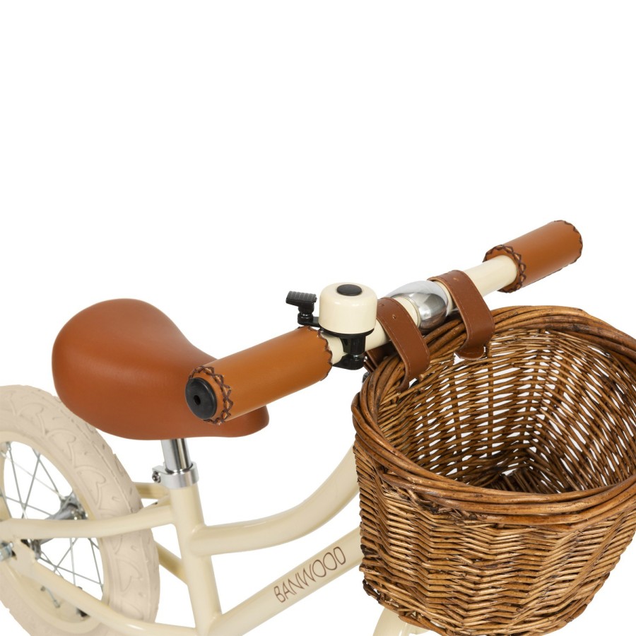Loopfiets vintage Banwood - creme