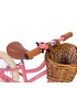 Coral balance bike with basket