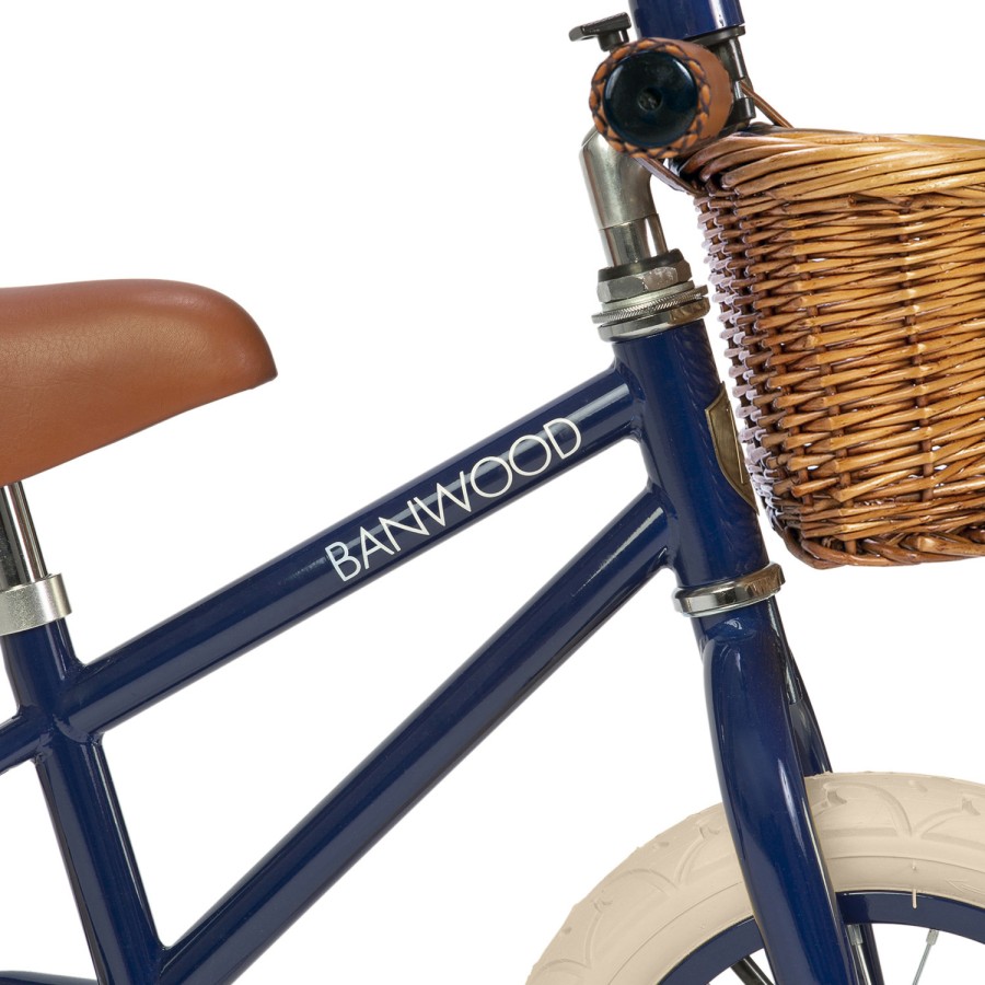 Kids Push Bike, Blue Balance Bike, Vintage Bicycles