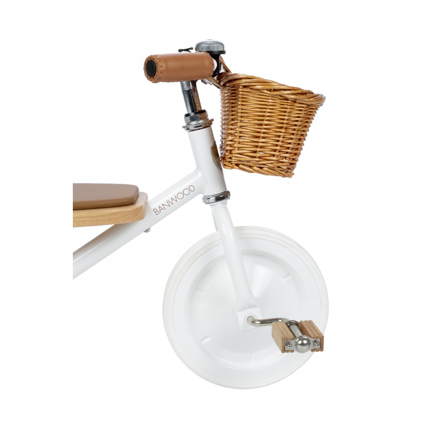 White toddler tricycle
