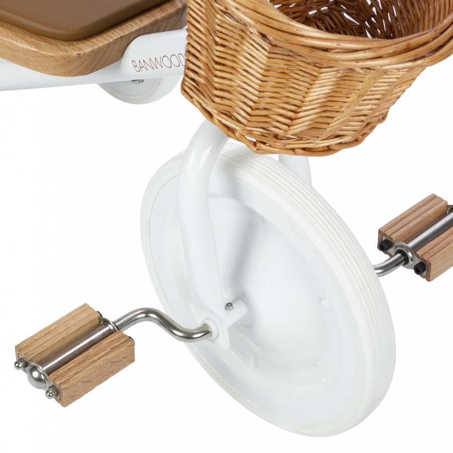 White toddler tricycle