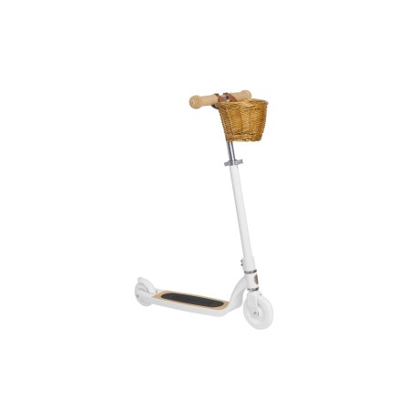 Maxi Kinderroller vintage Banwood Weiß-N