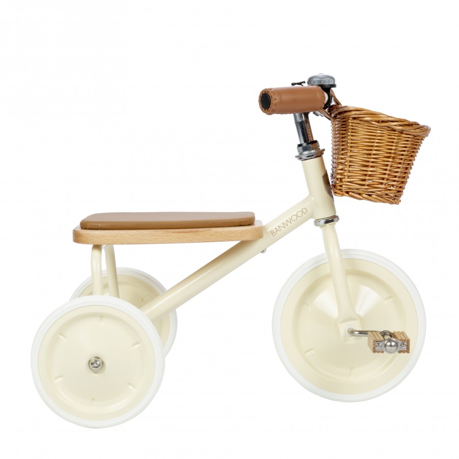 Cream toddler tricycle Banwood