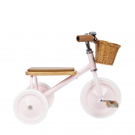 Pink girls tricycle