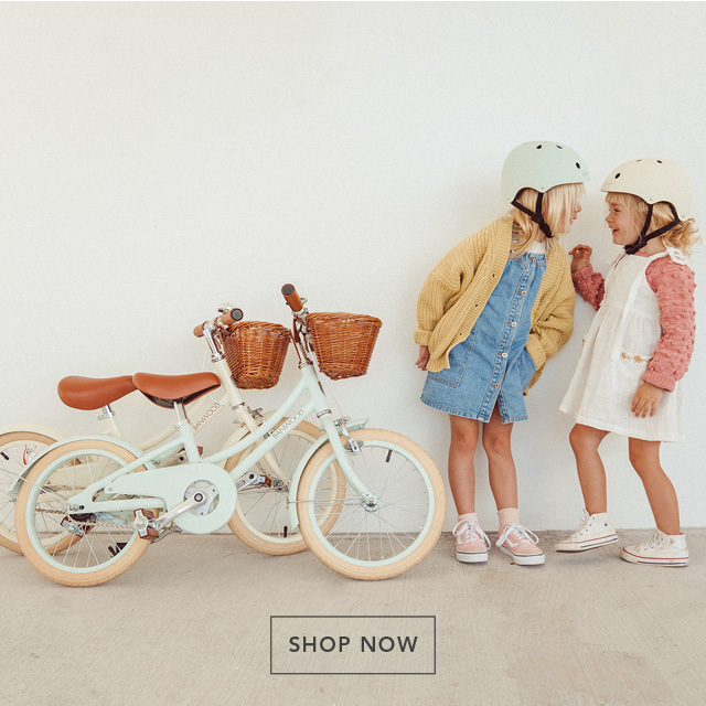 Bicicletas Vintage com Cesta para Crianças Pequenas - Banwood