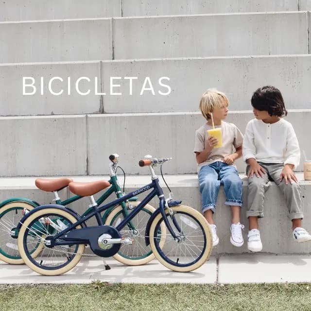 Bicicletas Vintage com Cesta para Crianças Pequenas - Banwood