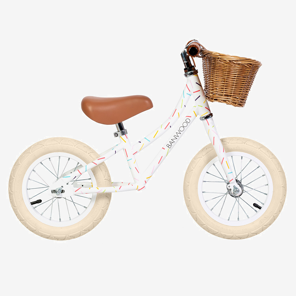 Vintage fiets voor kinderen, 12-inch fiets, Fiets voor 3- tot 5-jarigen, Cadeau-idee voor 3- tot 5-jarigen