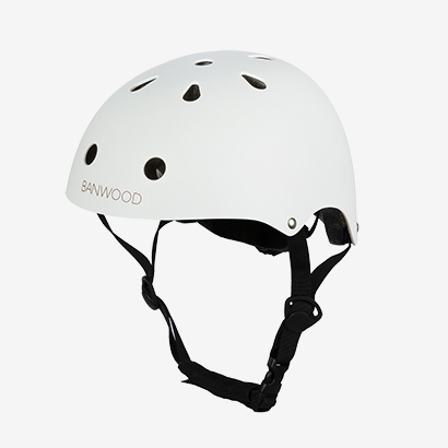 Klassischer Helm – Weiß (matt)