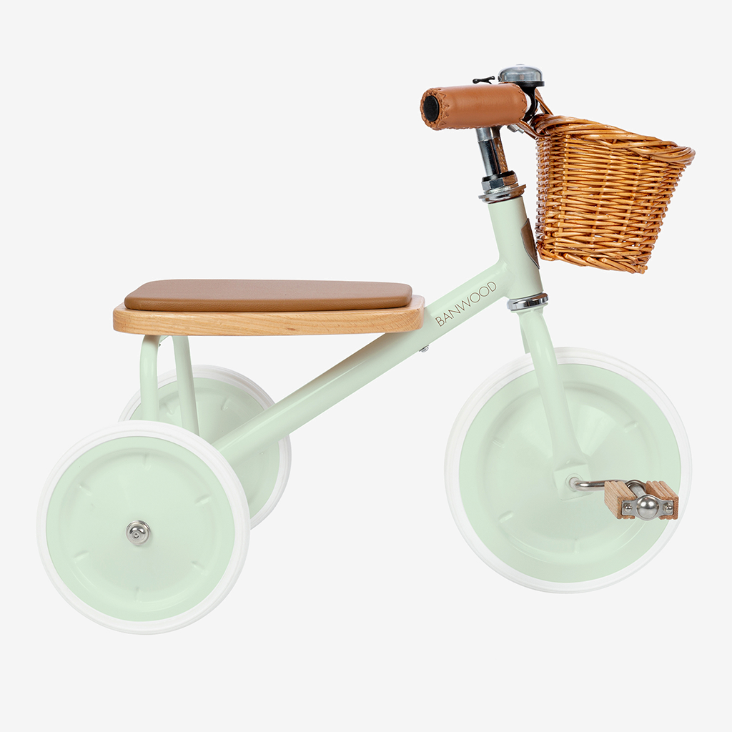 Tricycle vintage Banwood - Menthe